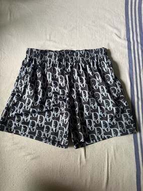 Bravest Studios Oblique Monogram Mesh Basketball Shorts Black/Grey